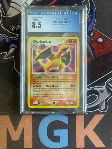 Charizard graded CGC 8.5 for sale on eBay