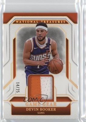 2024-25 Panini National Treasures Game Gear Prime 14/25 Devin Booker #GG-DEV 6fs