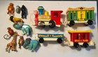 Vintage 1973 Fisher Price Little People Play Family Circus Train Set #991