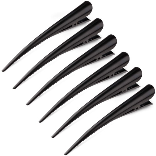 Large Long Alligator Hair Clips for Styling Salon Sectioning, GLAMFIELDS 5 in...