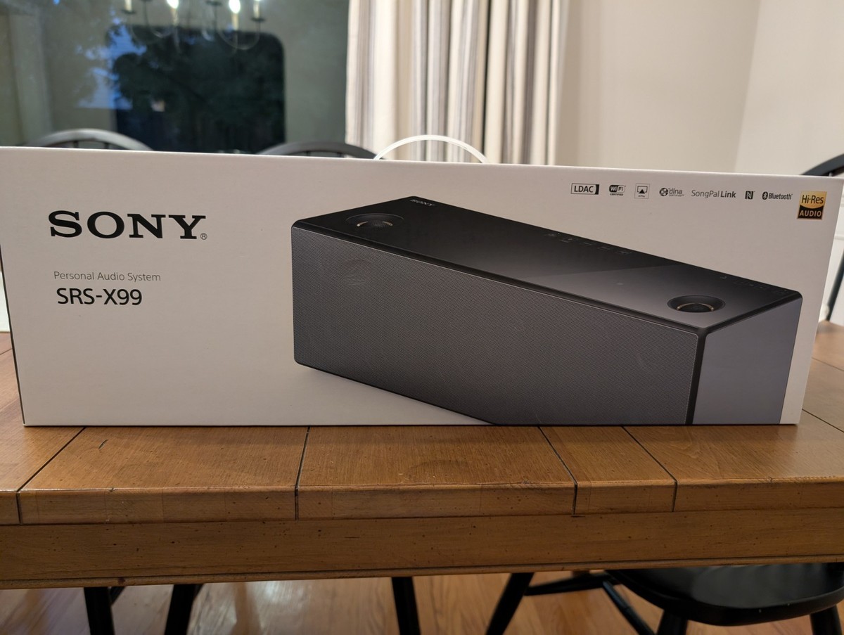 Sony SRS-X99 Bluetooth Wireless Speaker - Black for sale