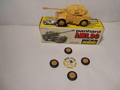 n96 BOITE repro militaire AML panhard 814 DINKY TOYS