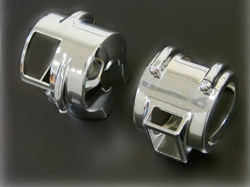 Couvercle de commutateur de moto pour Honda Shadow 600 750 1300C VTX VT1300 - Picture 2 of 6