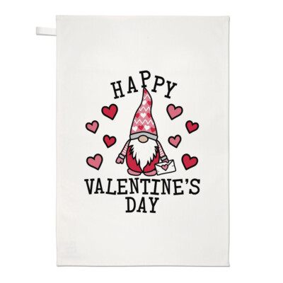 Happy Valentinstag Gonk Gnome Geschirrtuch Liebe Freundin Freund Ehefrau