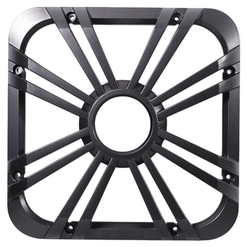 (2) Kicker 11L710GLC 10" Charcoal Grilles w/LED For SoloBaric 11S10L7 Subwoofers - Picture 2 of 10