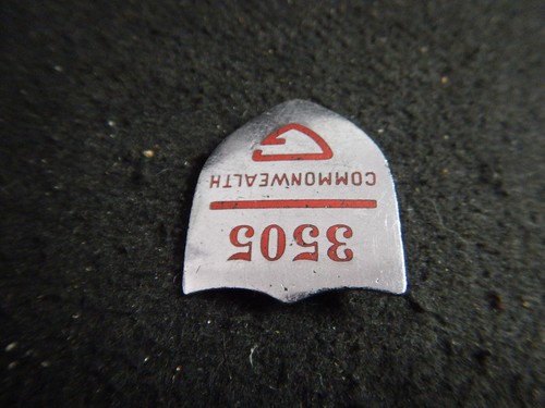 Mid Century employee badge 3505 G Commonwealth Edison ComEd Illonois - Picture 3 of 7
