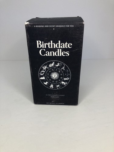 Astrology Birthday Candle, August 27th, New, 13.5 Oz, Sage/Jasmine/Palo Santo