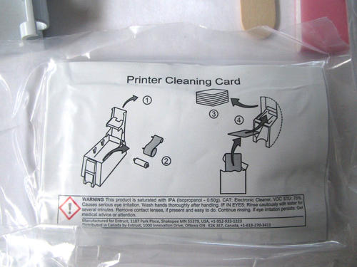 Entrust adhesive cleaning sleeve kit, MKII CR/CE Printer Series Datacard 569946- - 第 8/11 張圖片