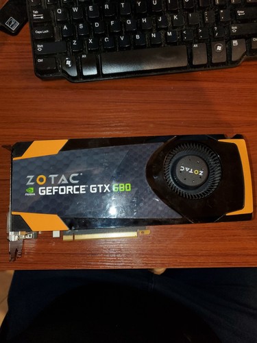 ZOTAC GEFORCE GTX 680 4GB DDR5 Dual Slot GPU 29a-1N260-000ZT 256bit