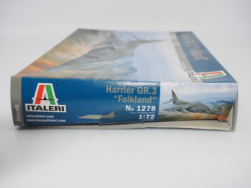 Kit de maqueta de avión Italeri - 1/72 - Harrier talla 3 "Falkland" embalaje original 1278 - Imagen 8 de 13