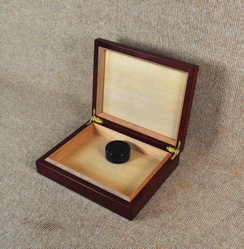 Supreme Zigarren Humidor - kleine Reise Holzkiste, Palisander - 15 Zigarren Aufbewahrung - Bild 3 von 7