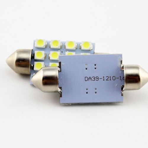 5x BOMBILLA FESTOON 16 SMD LED 36-39 MM BOMBILLAS INTERIOR MATRICULA MALETERO.. - Imagen 7 de 7