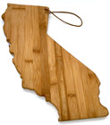 Totally Bamboo California State Shaped Bamboo Serving & Cutting Board