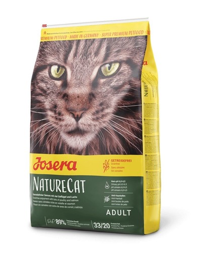 4032254749288 Josera NatureCat 10kg Katzen-Trockenfutter Fisch 15 kg JOSERA