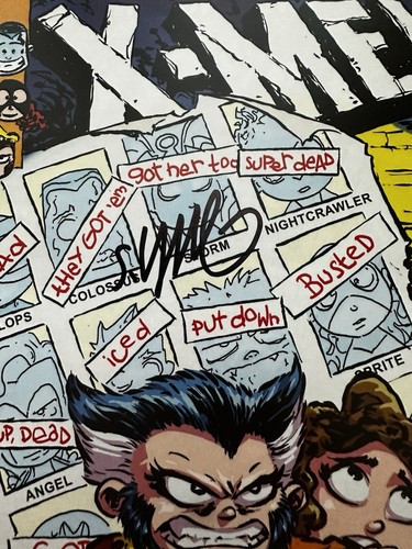 The Uncanny X-Men #141 Faksimile Edition signiert Skottie Young Variante mit Echtheitszertifikat - Bild 6 von 8