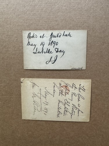 Great Britain 1890 Postal Cards (14) +Penny Black Jubilee CXLs +2 Diff Cards - Picture 2 of 2