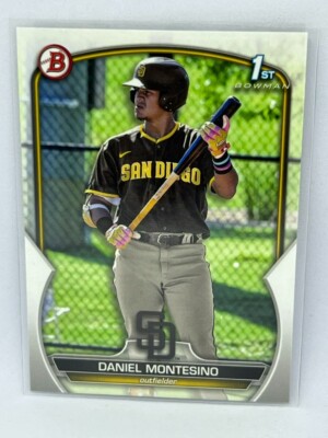Daniel Montesino 1st Bowman Rookie 2023 Topps Bowman Baseball # BP-114