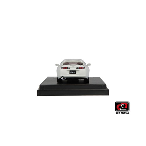 LCD Models 1:64 - Toyota Supra A80 White Diecast Model - Picture 9 of 10