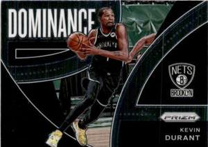 2021-22 Panini Prizm #4 Kevin Durant Dominance Brooklyn Nets