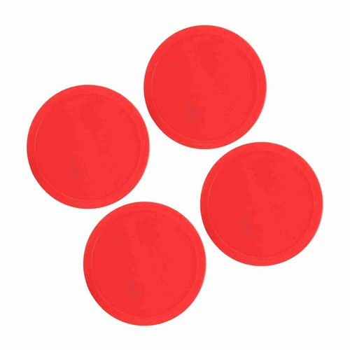 (L) 4 Piezas Plástico Aire Hockey sobre Hielo Pucks Pieza Reemplazable Para Mesas Juego FF - Imagen 5 de 22