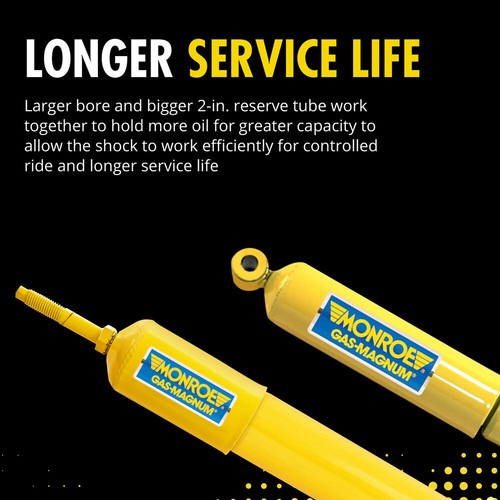 Suspension Shock Absorber-Gas-Magnum Shock Absorber Monroe 34781 - Picture 5 of 5