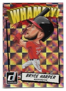 2017 Donruss WHAMMY! Case Hit #W-4 Bryce Harper NATIONALS