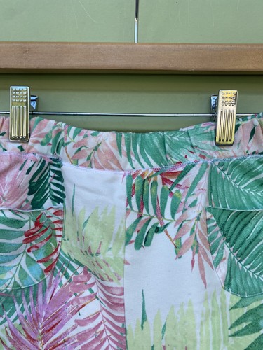 ZARA Girl PALM PRINT COTTON shorts bermuda 13 14 years C972 - Picture 3 of 9