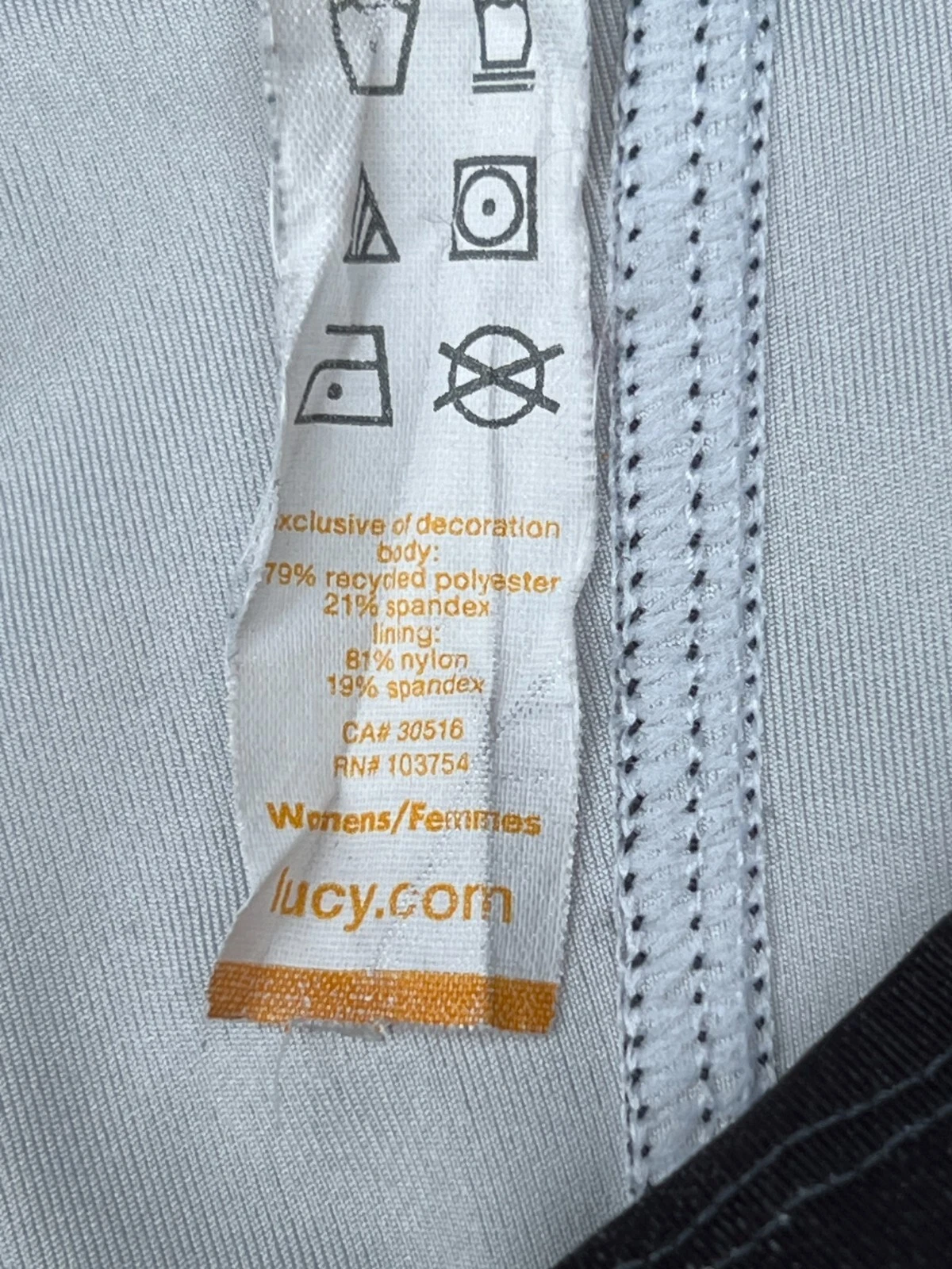 lole dark jean look yoga athletic wicking leggings