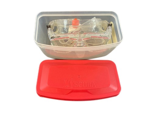Gently Used XS Scuba Fusion 2 Dive Mask Clear Free Shipping - Picture 7 of 7