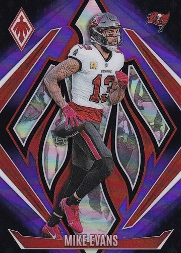 2024 Panini Phoenix - Mike Evans #110 Purple - Bucs - Picture 2 of 3