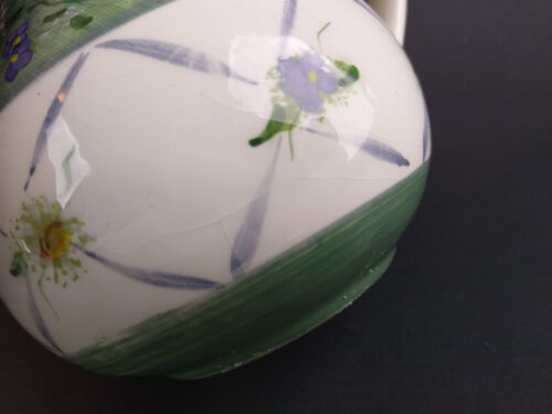 Creamer Vintage Verde Giardino Margherita Floreale Kathy Hatch Collezione - Foto 3 di 9