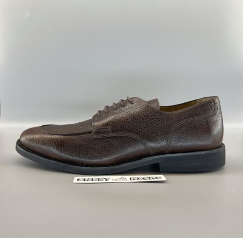 Brooks Brothers Men's Algonquin Dark Brown Grain Dress Shoes Size 11