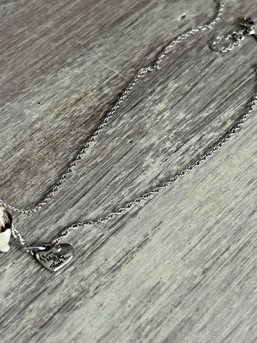 Collar I Love My Shih Tzu Plata Pintado Esmalte Piernas Mover Bradford Exchange - Imagen 2 de 6