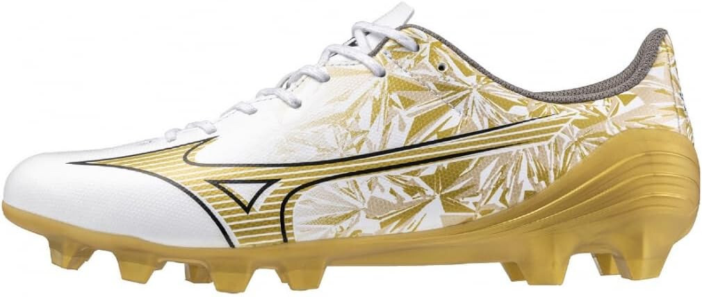 ★値下げ　MIZUNO アメリカンフットボールパンツ ゴールド　sサイズ　試合用 MIZUNO Soccer Football Shoes Alpha SELECT White Gold P1GA2465 US10