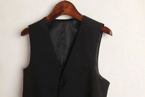Women Suit Vest Waistcoat Sleeveless Coat Jacket Tuxedo Slim Work Gilet Workwear - Picture 8 of 14