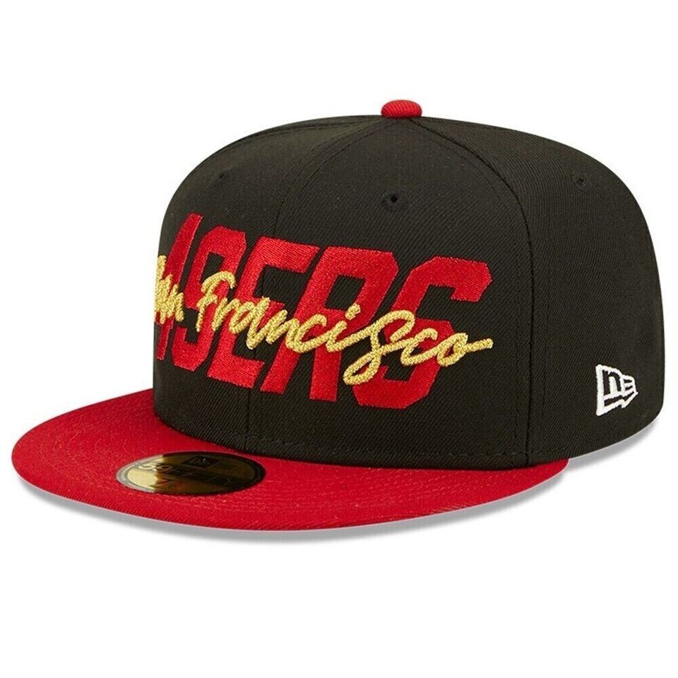 キャップ NewEra 59FIFTY San Francisco 49ers 7 3/8 San Francisco 49ers New Era 59FIFTY Hat 7 3/8 Black 2022