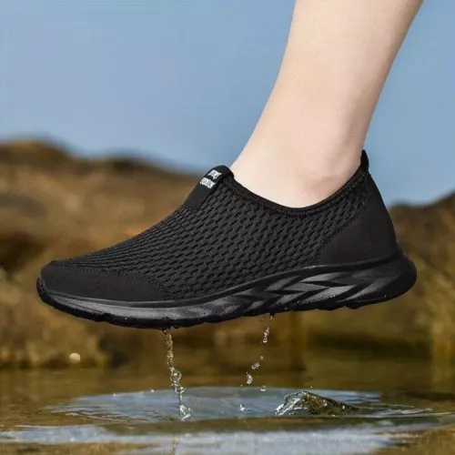 Lässige Männer Slip on Schuhe Athletische Laufen Gym Turnschuhe Tennis Walking- - Bild 8 von 28