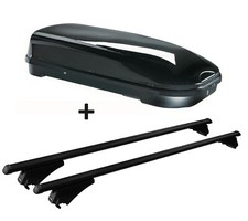 Skibox JUFL580+Alu-Relingtr&auml;ger Tiger XL aufl. f&uuml;r f&uuml;r Mercedes C-Klasse S205 ab