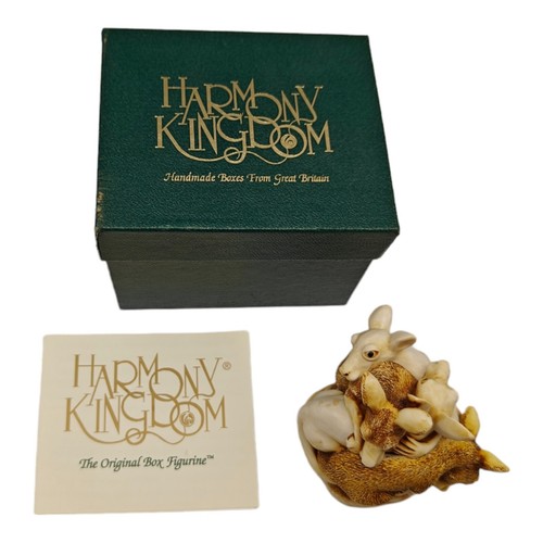 Harmony Kingdom Baby Boomer Kangaroos Trinket Box Figurine 1997 Made in England - Picture 12 of 12