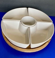 Food Network Chip and Dip Appetizer Lazy Suzan