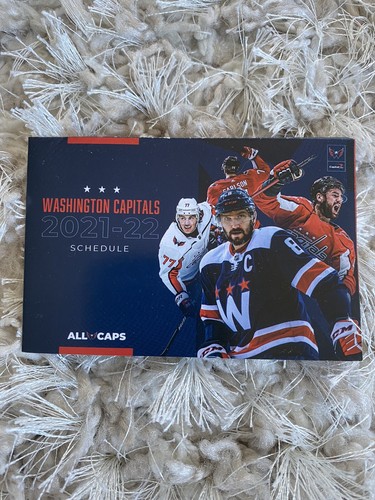 2021-2022 NHL Washington Capitals Spielplan Ovechkin T.J. Oshie Tom Wilson - Bild 1 von 3