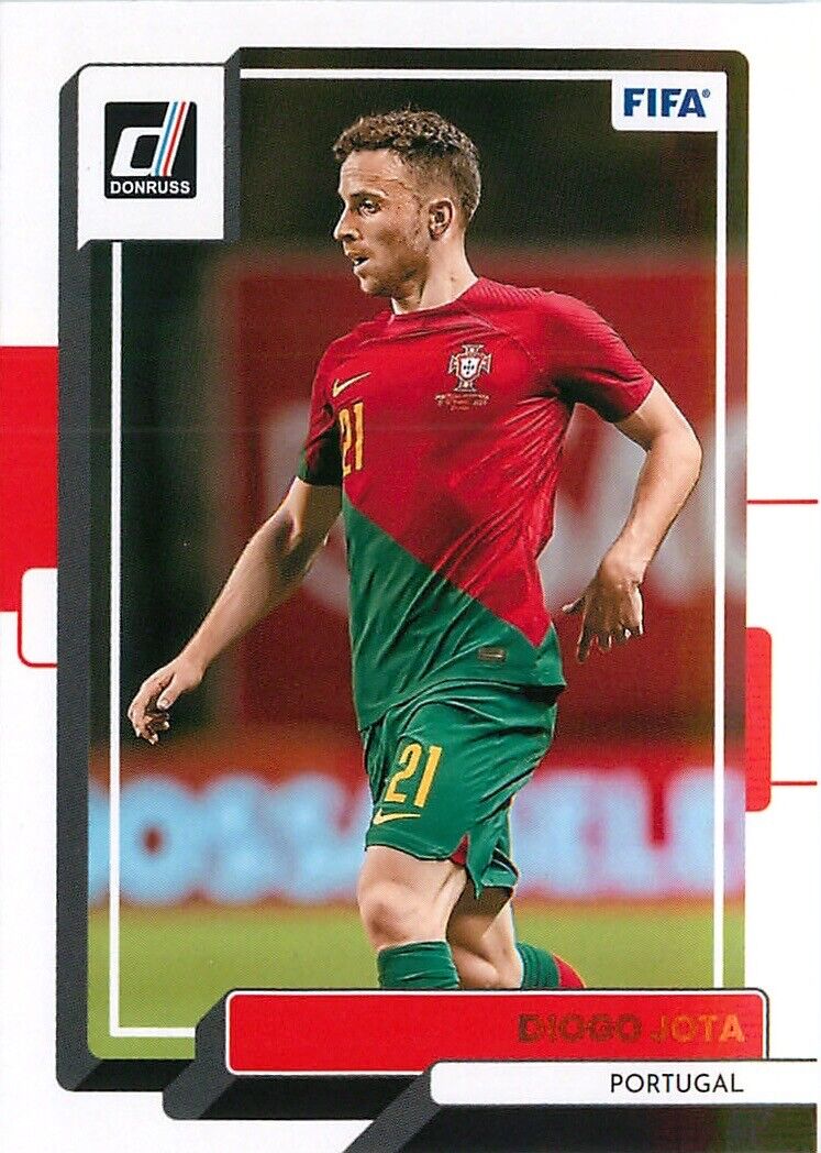 Diogo Jota 2022-23 Panini Donruss Soccer Base Card #95