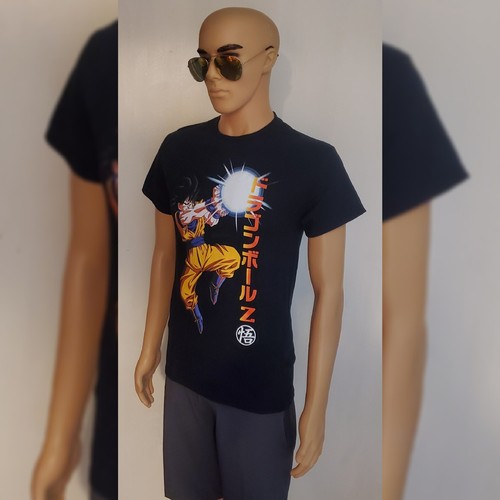 DRAGON BALL Z TSHIRT MEN'S SHORT SLEEVE CREW NECK SIZE L BLACK - Picture 4 of 10