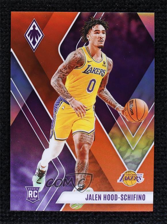 2023-24 Panini Phoenix Rookies Orange 94/99 Jalen Hood-Schifino #260 Rookie RC