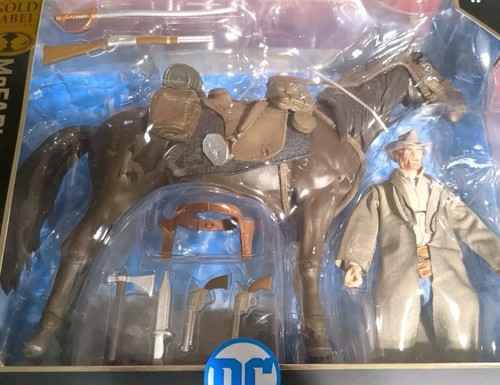 McFarlane Exclusive DC Multiverse Jonah Hex & The General 2pk Gold Label IN HAND - Picture 8 of 9