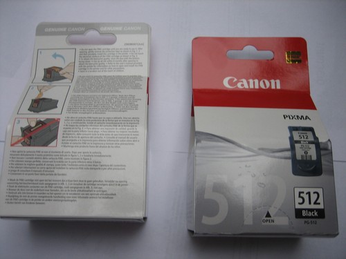 CANON ORIGINAL DUOPACK PG-512 PIXMA MX-420 MX410 MX330 MX340 MX350 MX320 ip2700 - Imagen 4 de 5
