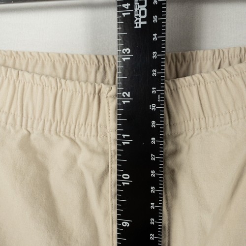 L.L. Pantalones grandes informales caqui Bean para hombre beige 100 % algodón con dobladillo entrepierna de 25" - Imagen 7 de 10