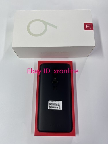 OnePlus 6 64/128GB ROM Dual SIM Android 6.28" Smartphone New seal Midnight Black - Afbeelding 16 van 20