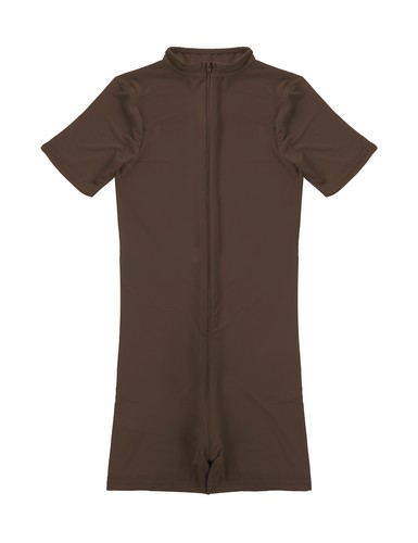 Damen Body Overall Einteiler Transparent Bodysuit Catsuit Unterwäsche mit Bein - Picture 42 of 60