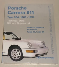 Repair Manual Porsche 911 Typ 964 Carrera 2+4, Turbo 3.3+ 3.6 (1989-94)